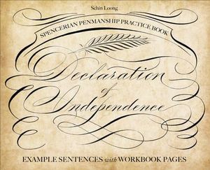Buy Spencerian Penmanship Practice Book: The Declaration of Independence at Amazon