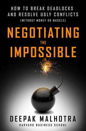 Buy Negotiating the Impossible at Amazon