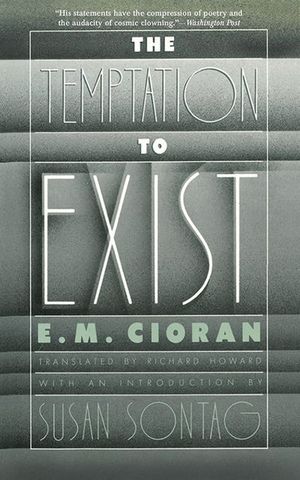 Buy The Temptation to Exist at Amazon