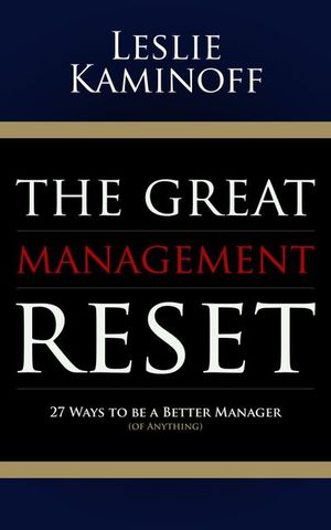 Buy The Great Management Reset at Amazon