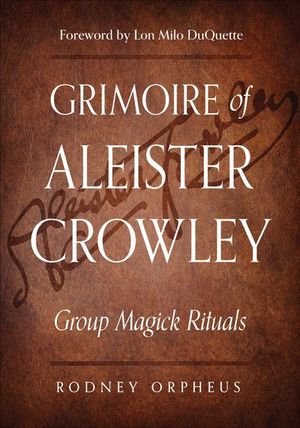 Buy Grimoire of Aleister Crowley at Amazon