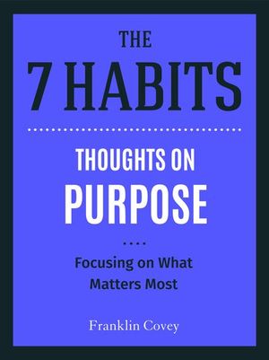 Buy Thoughts on Purpose at Amazon