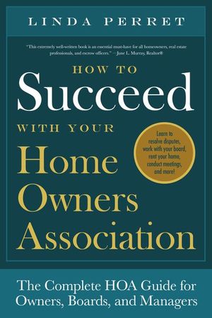 Buy How to Succeed With Your Homeowners Association at Amazon